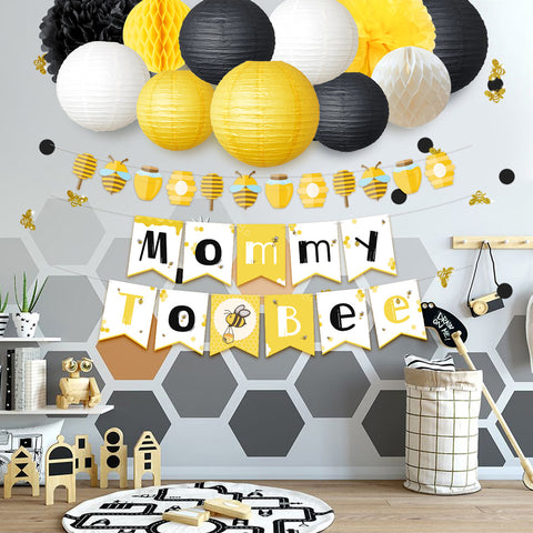 Image of Mommy To Bee  Baby Shower Set  Occasion