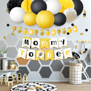 Mommy To Bee  Baby Shower Set  Occasion