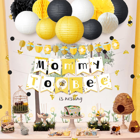Image of Mommy To Bee  Baby Shower Set  Occasion