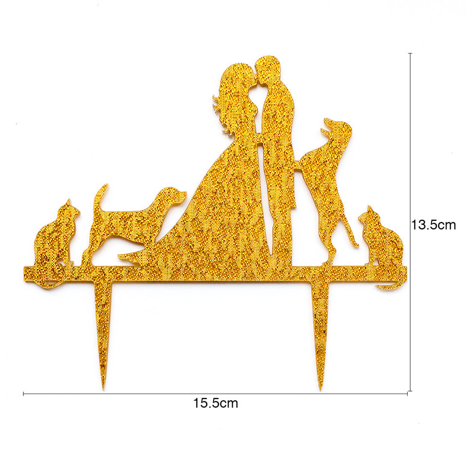 Mr Mrs Wedding Cake Topper | Nicro Party