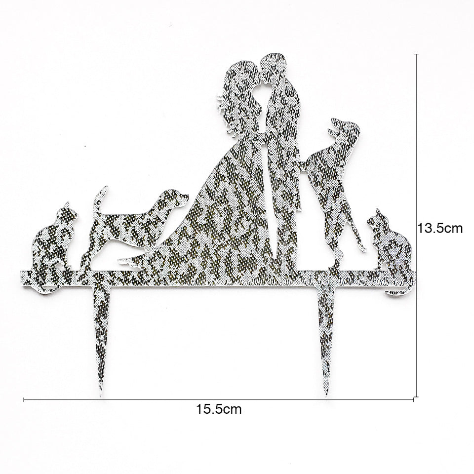 Mr Mrs Wedding Cake Topper | Nicro Party