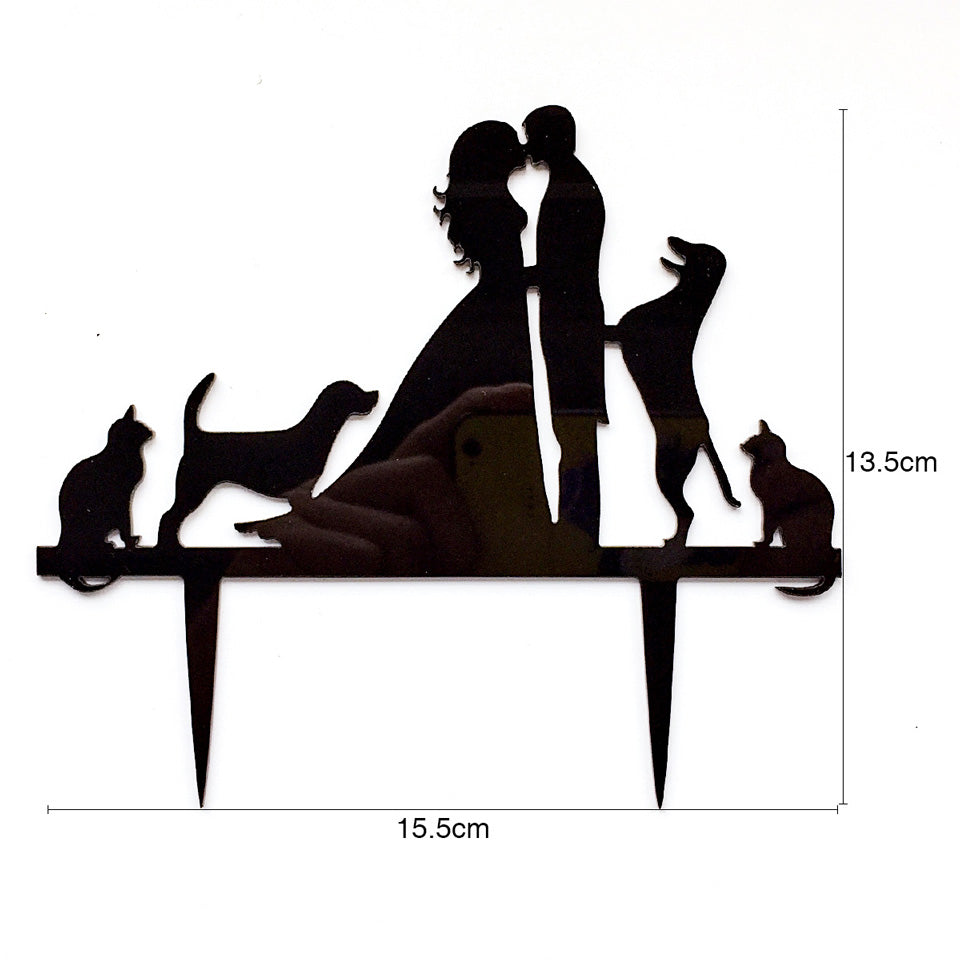 Mr Mrs Wedding Cake Topper | Nicro Party