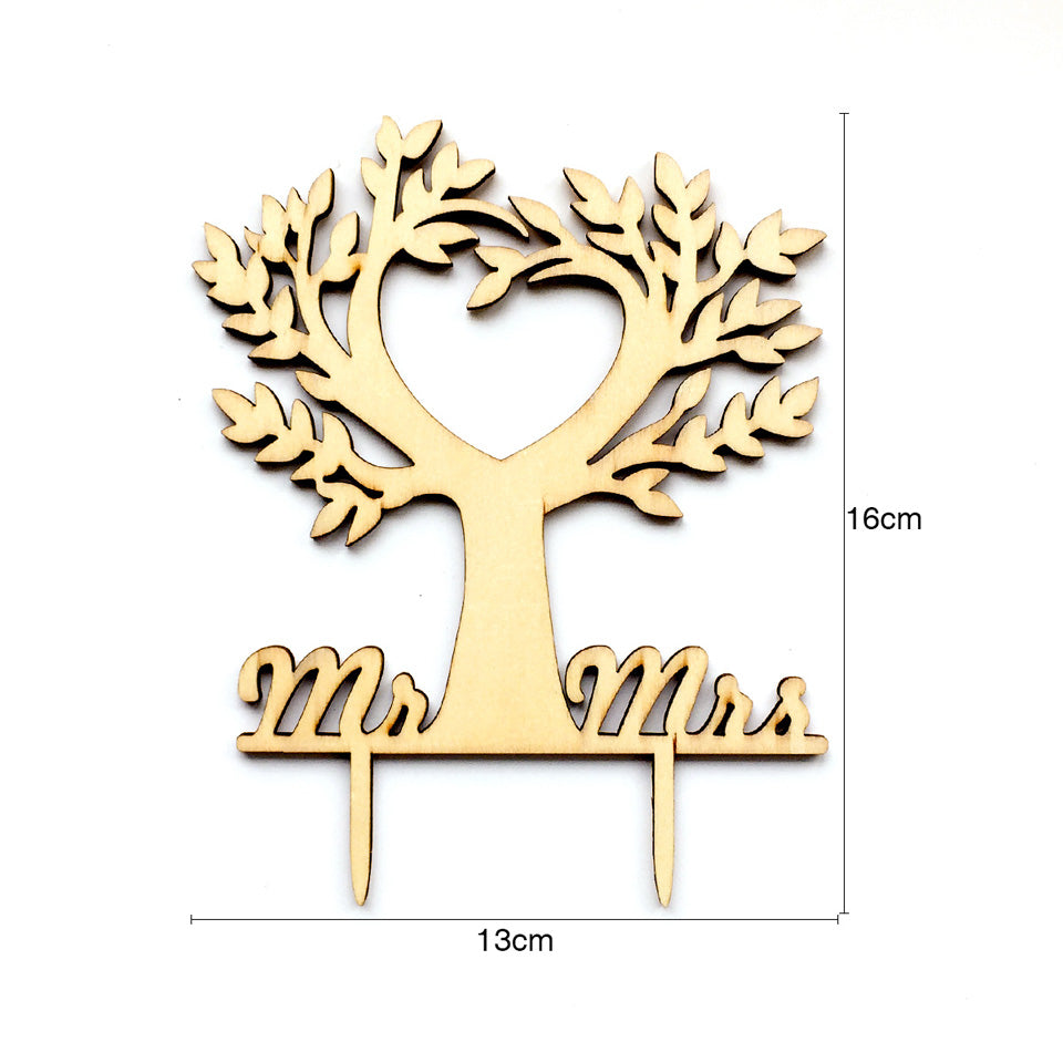 Mr Mrs Wedding Cake Topper | Nicro Party