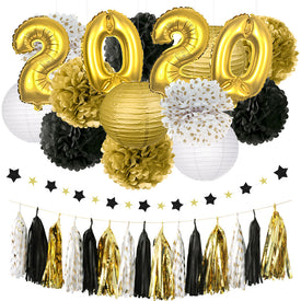 New Year 2020 Gold Party Decoration Kit | Nicro Party