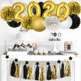 New Year 2020 Gold Party Decoration Kit | Nicro Party