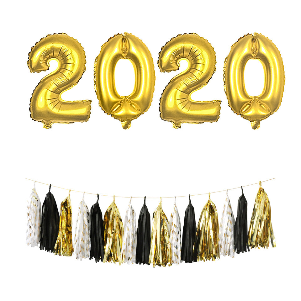 New Year 2020 Gold Party Decoration Kit | Nicro Party