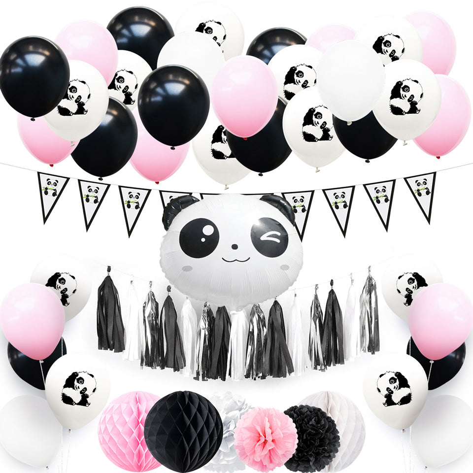 Panda Theme Party Decoration Kit