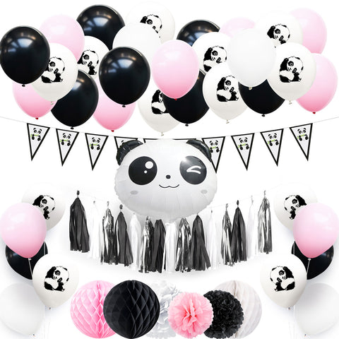 Image of Panda Theme Party Decoration Kit