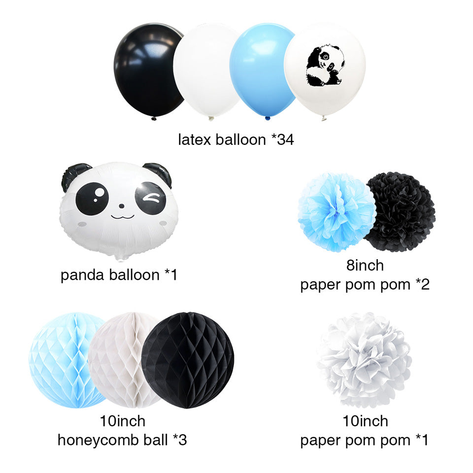 Panda Theme Party Decoration Kit
