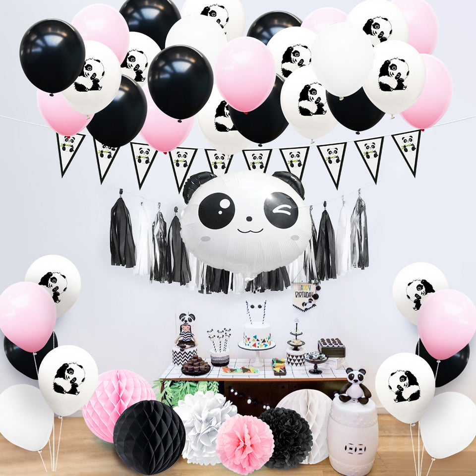 Panda Theme Party Decoration Kit