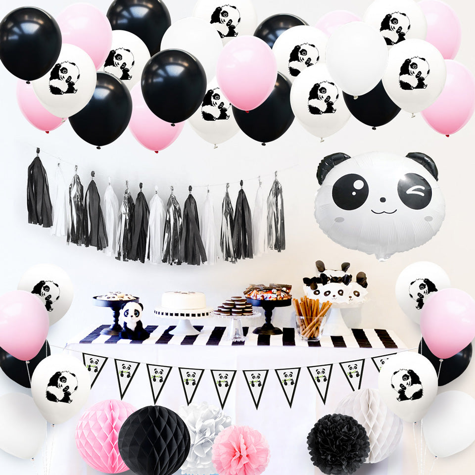 Panda Theme Party Decoration Kit