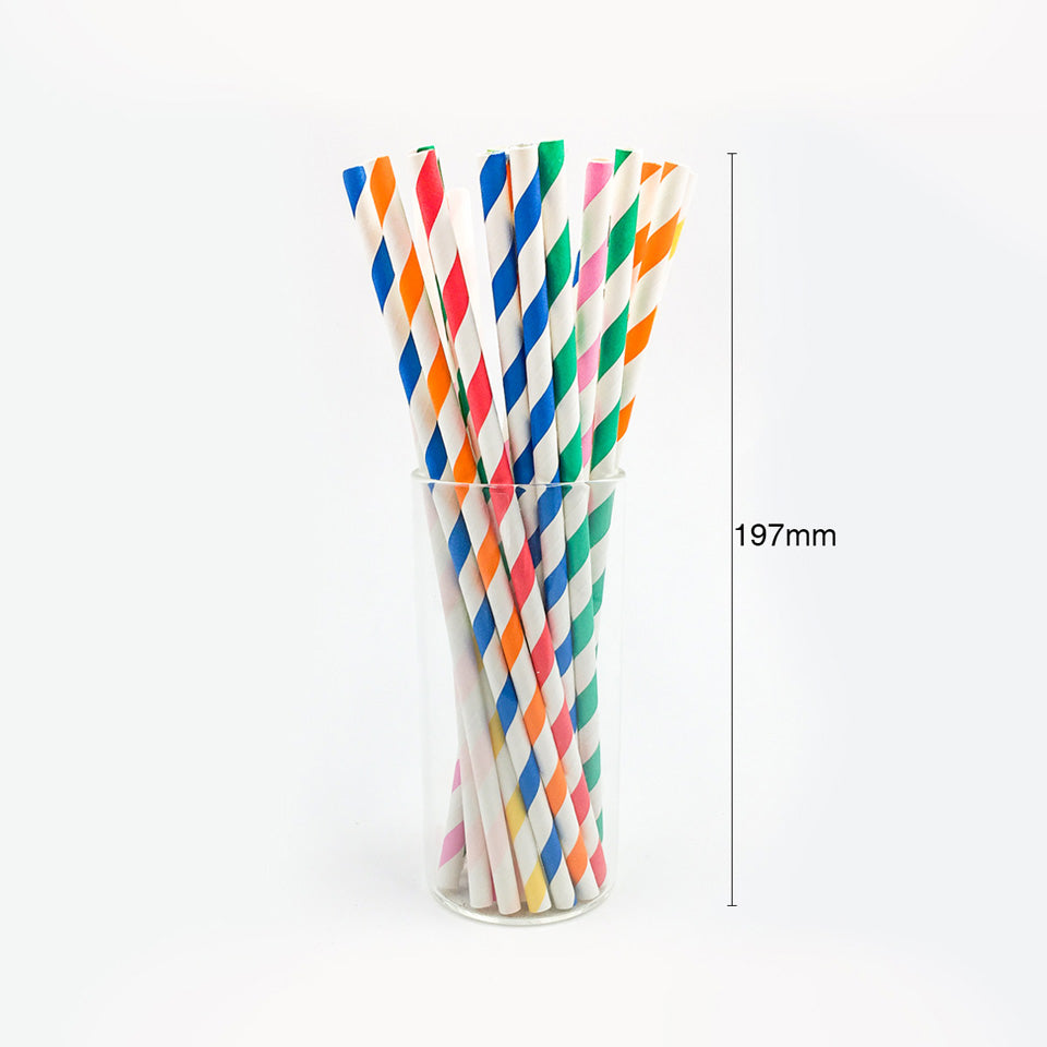 25 pcs/lot Paper Straws | Nicro Party
