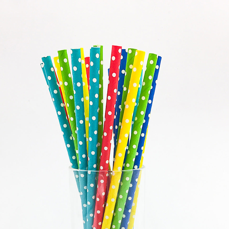 25 pcs/lot Paper Straws | Nicro Party