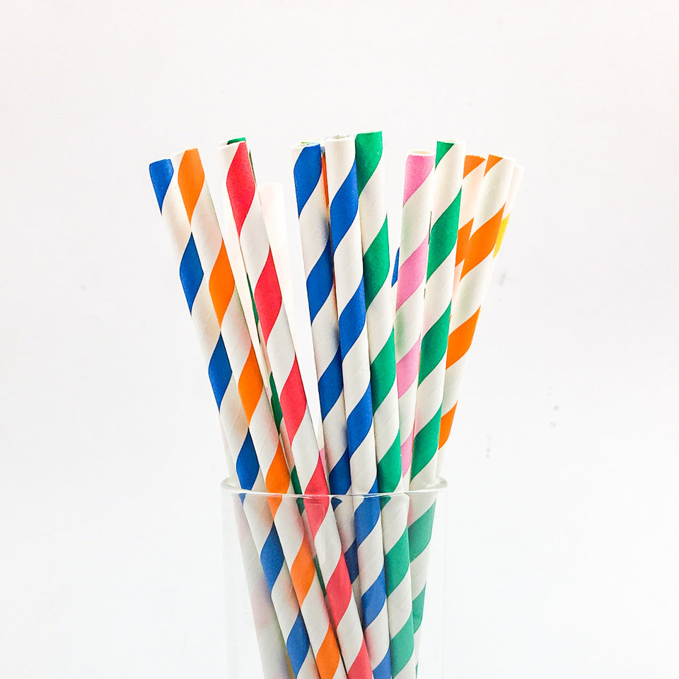 25 pcs/lot Paper Straws | Nicro Party