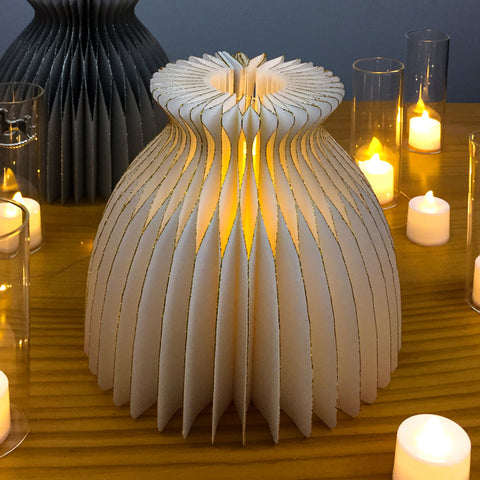Image of Romantic Paper Vase