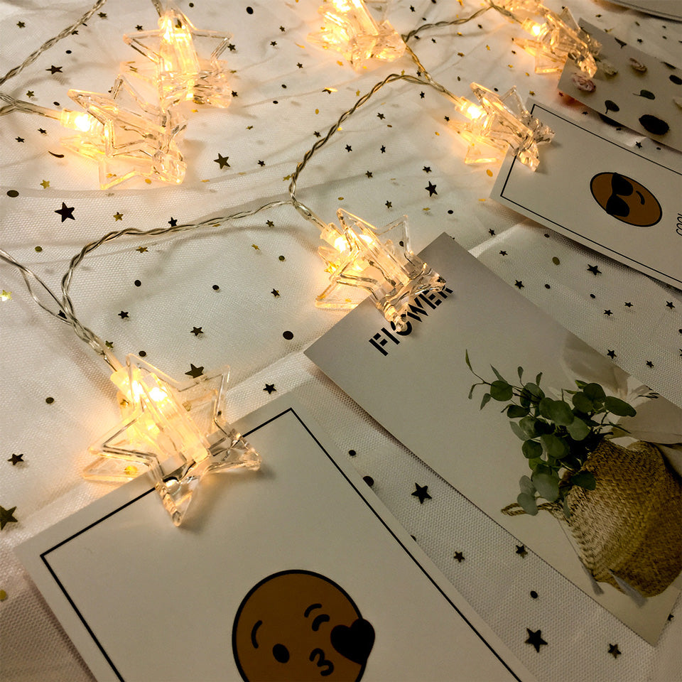 LED Photo Hanging Clips 