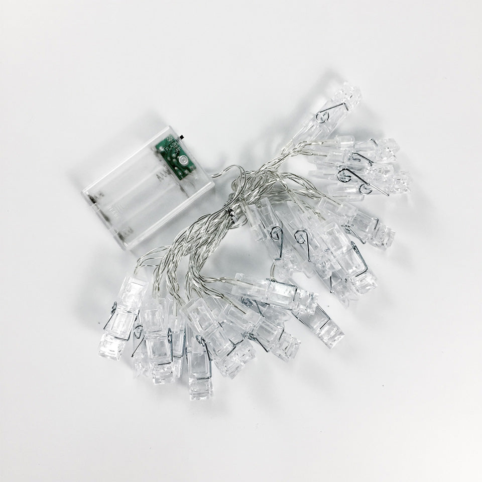 LED Photo Hanging Clips 