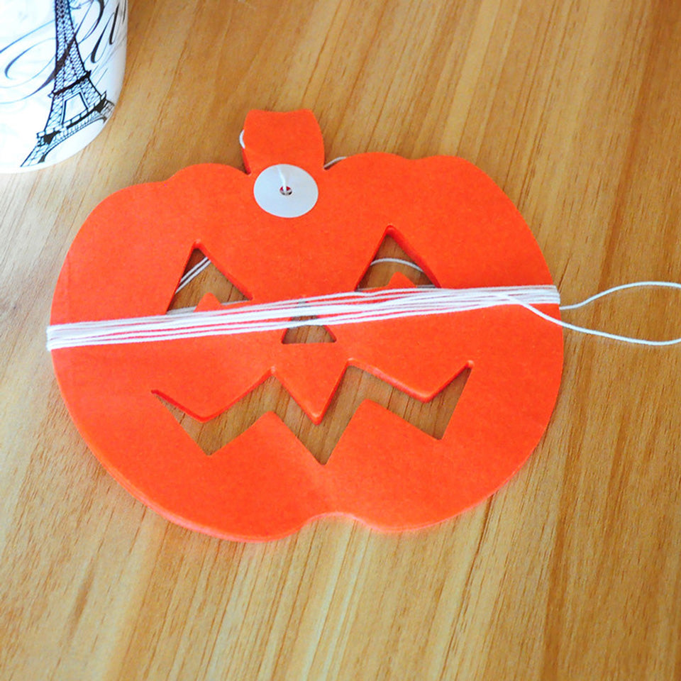 Halloween Pumpkin  Paper Garland