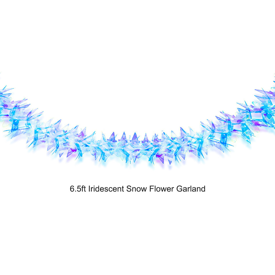 Rainbow Neon Film Party Decoration garland