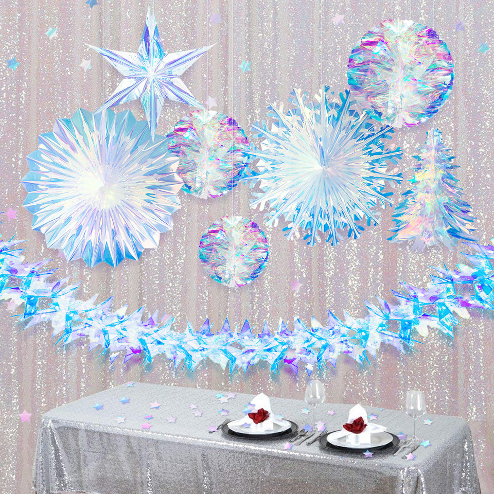 Rainbow Neon Film Party Decoration