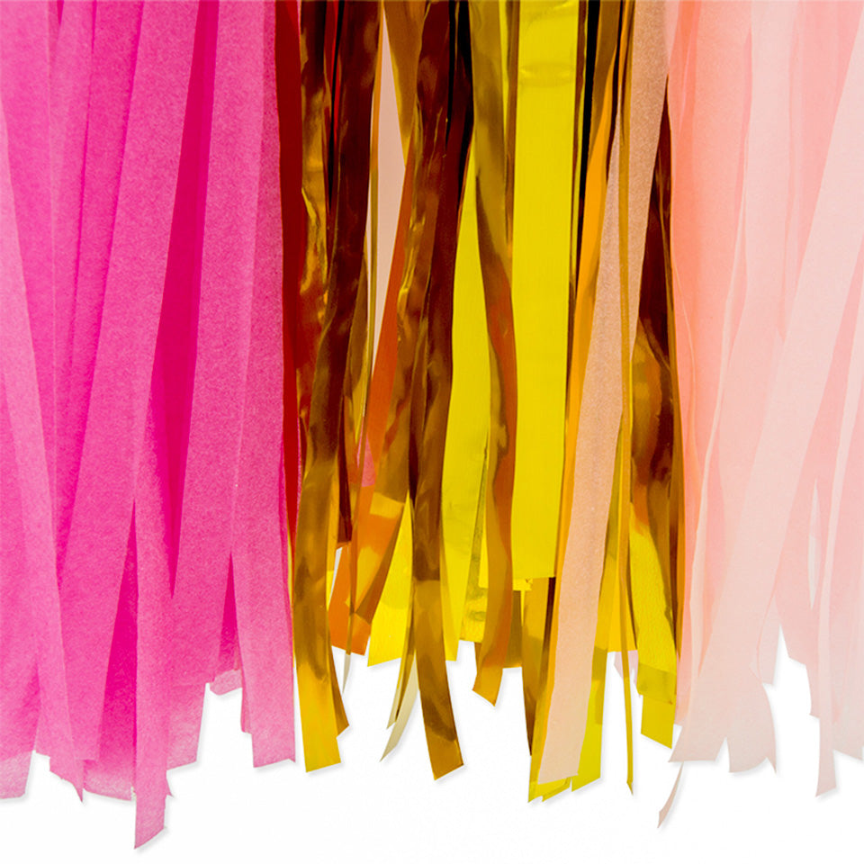 Rose Gold Pink Party Decoration Kit