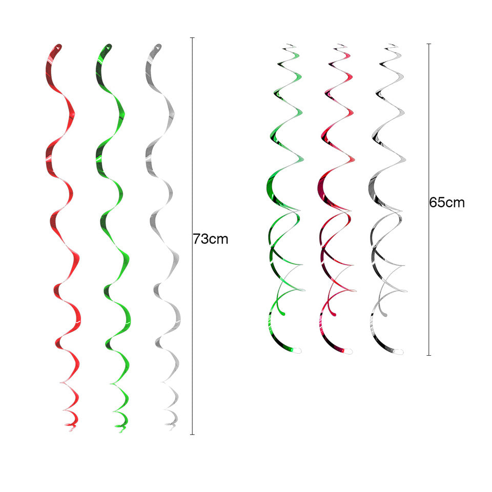 Santa Claus Car Spiral Ornaments | Nicro Party