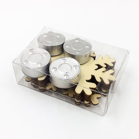 Snowflake Tea Light Candle Holder | Nicro Party