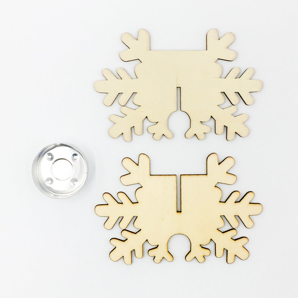 Snowflake Tea Light Candle Holder | Nicro Party 