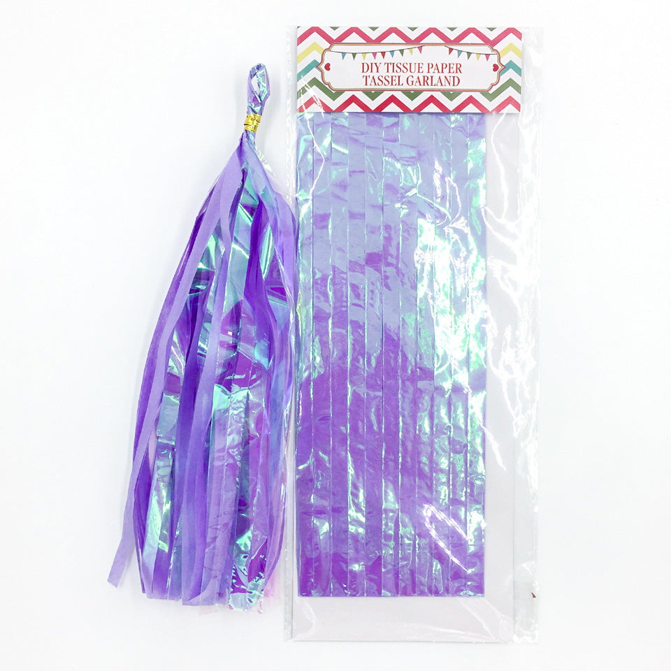 Neon Film PET Paper Tissue Tassel | Nicro Party