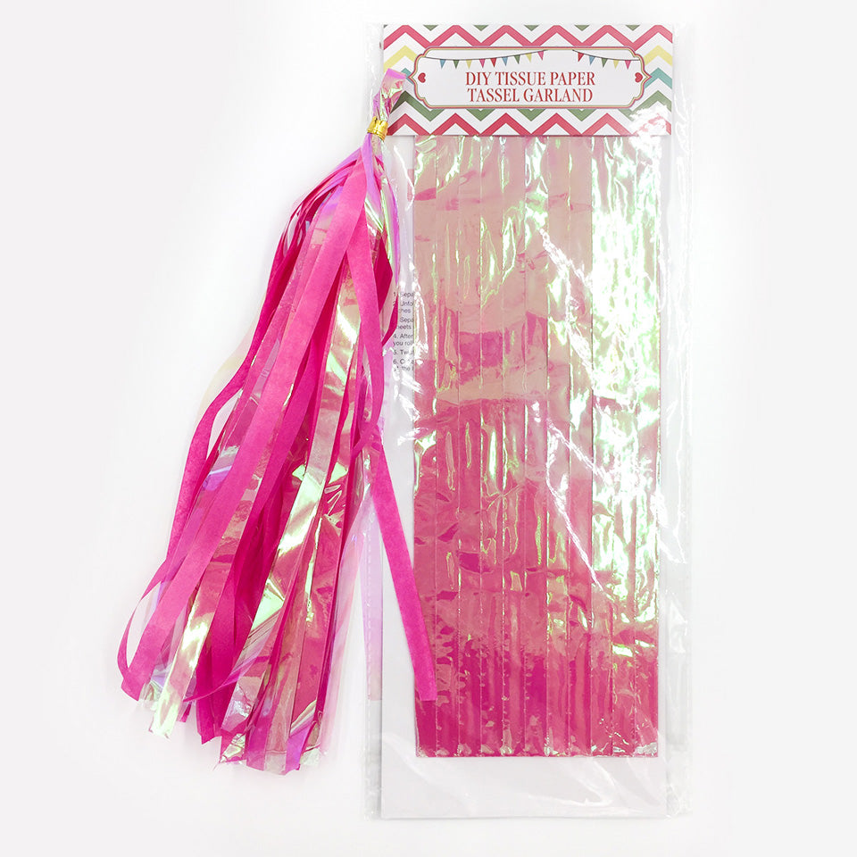 Neon Film PET Paper Tissue Tassel | Nicro Party