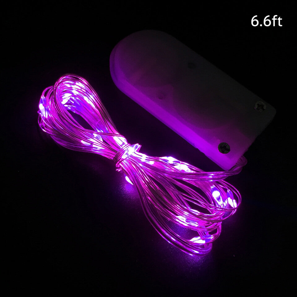 1/2/3M 10/20/30 Leds Christmas Lights String LED for Festival Wedding Birthday | Nicro Party