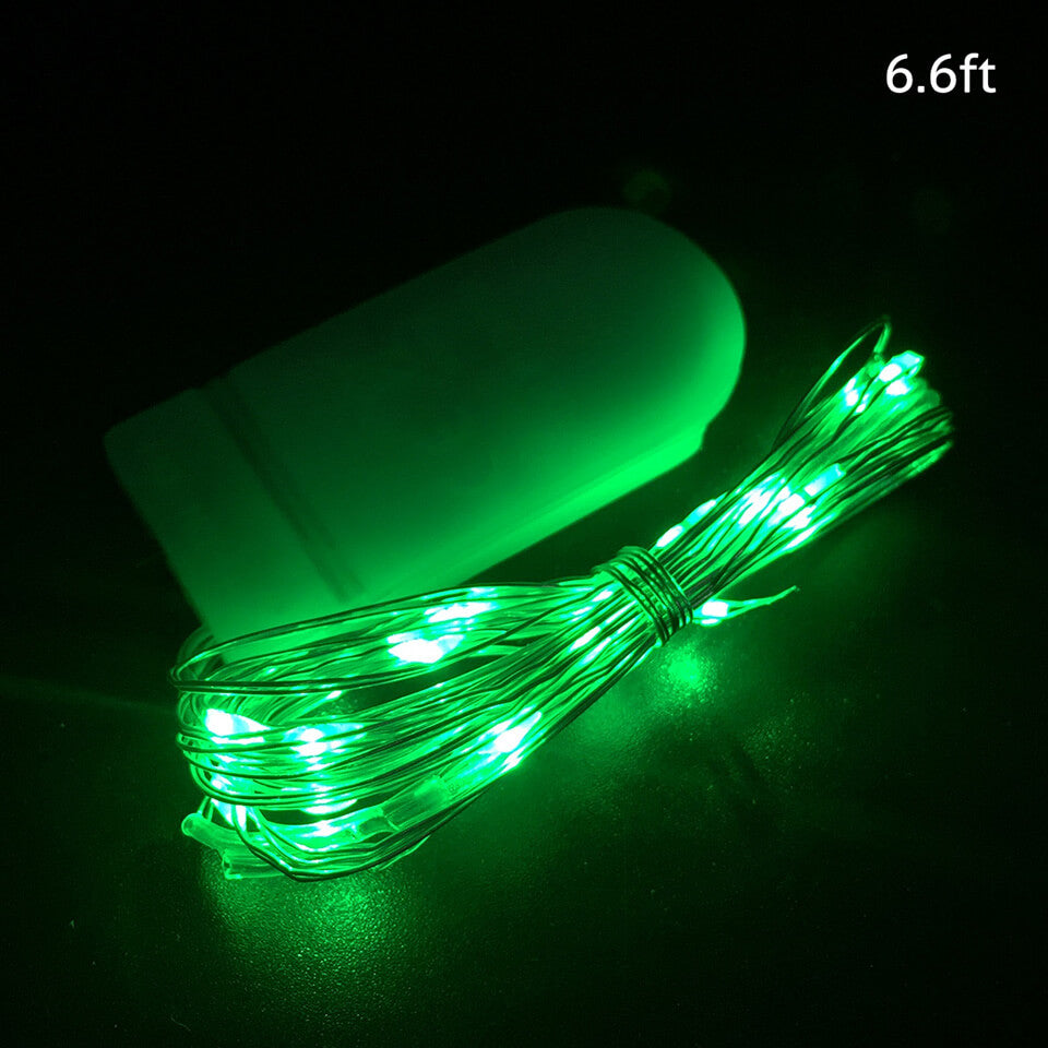 1/2/3M 10/20/30 Leds Christmas Lights String LED for Festival Wedding Birthday | Nicro Party