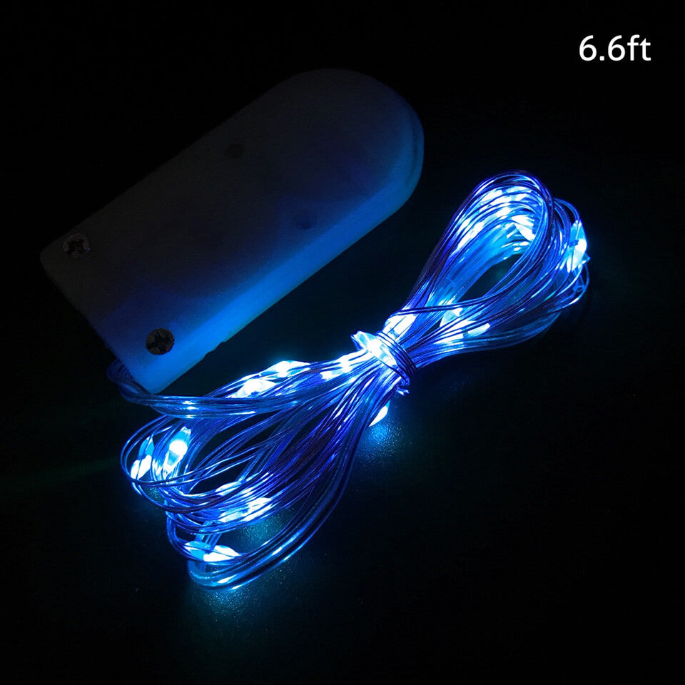 1/2/3M 10/20/30 Leds Christmas Lights String LED for Festival Wedding Birthday | Nicro Party