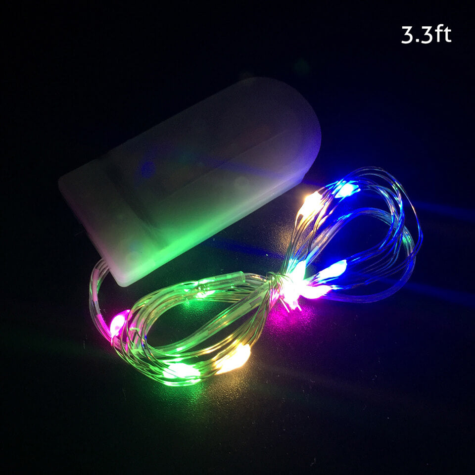 1/2/3M 10/20/30 Leds Christmas Lights String LED for Festival Wedding Birthday | Nicro Party