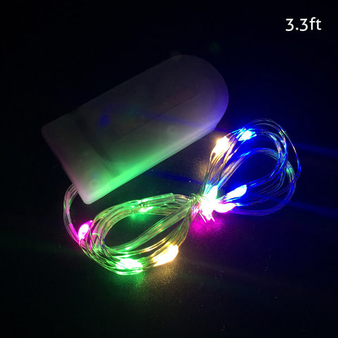 Image of 1/2/3M 10/20/30 Leds Christmas Lights String LED for Festival Wedding Birthday | Nicro Party
