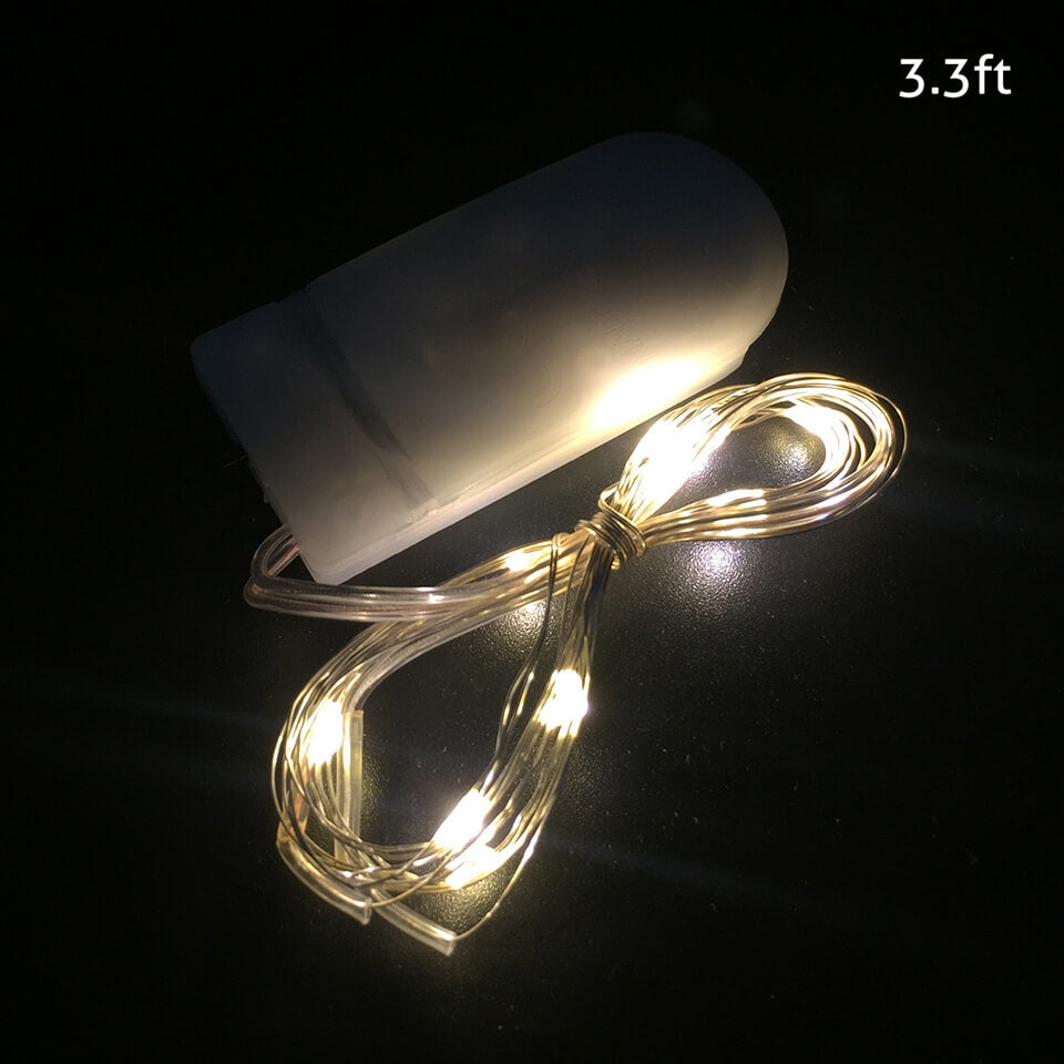 1/2/3M 10/20/30 Leds Christmas Lights String LED for Festival Wedding Birthday | Nicro Party