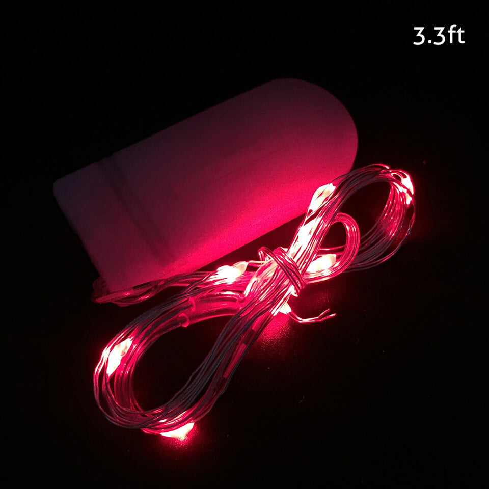 1/2/3M 10/20/30 Leds Christmas Lights String LED for Festival Wedding Birthday | Nicro Party