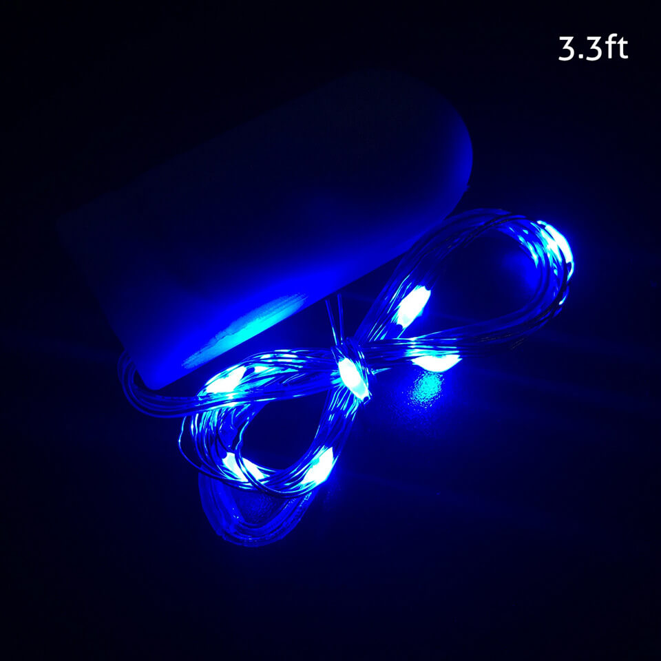 1/2/3M 10/20/30 Leds Christmas Lights String LED for Festival Wedding Birthday | Nicro Party