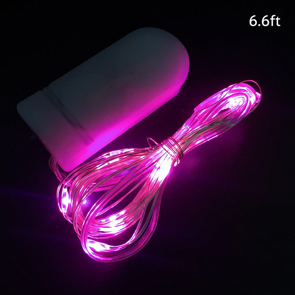 1/2/3M 10/20/30 Leds Christmas Lights String LED for Festival Wedding Birthday | Nicro Party