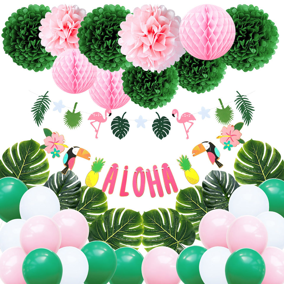 Sweet 16 Birthday Hawaiian Party Kit