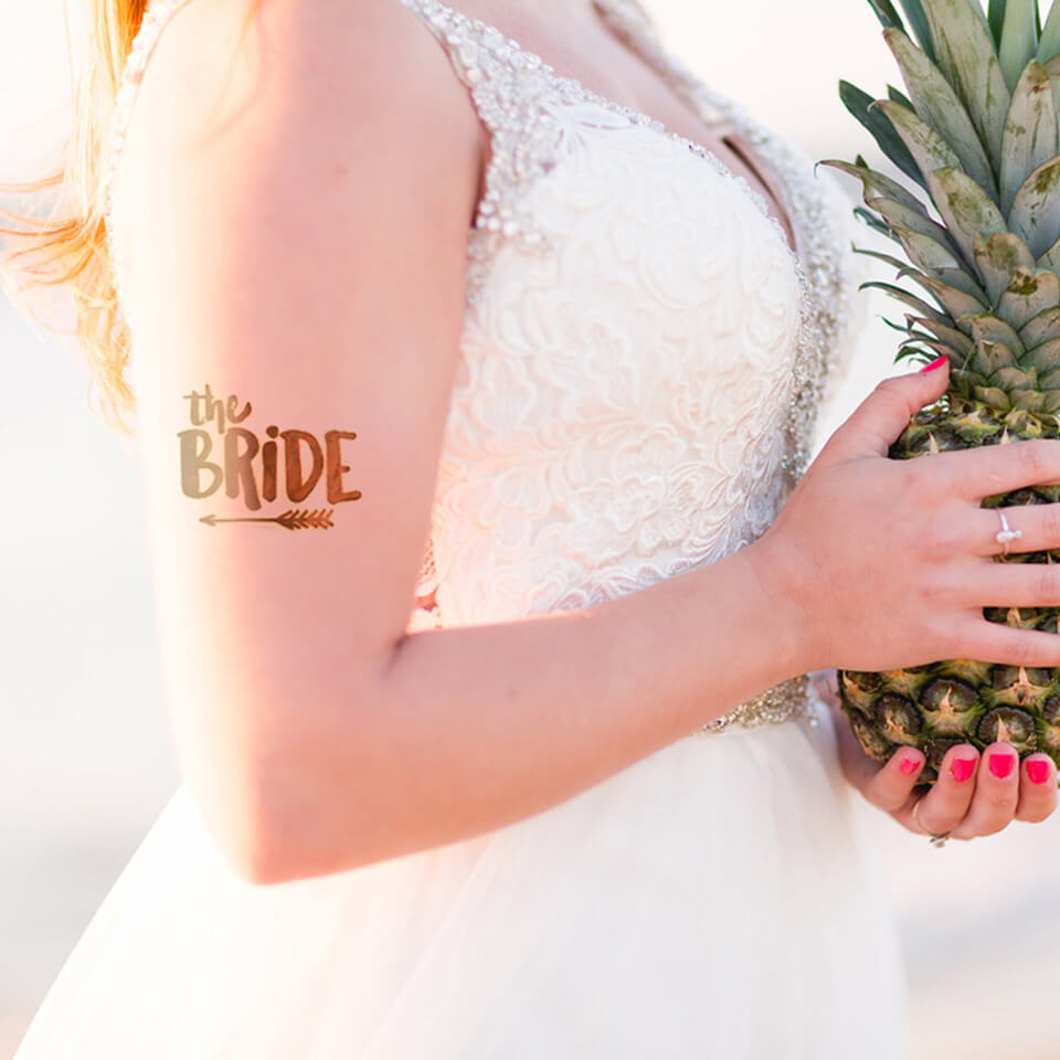 Team Bride Tattoo Sticker | Nicro Party