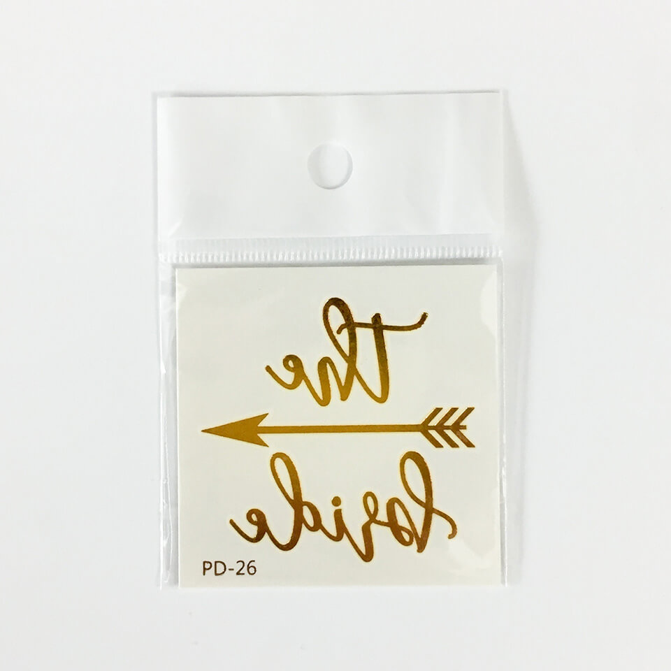 Team Bride Tattoo Sticker | Nicro Party