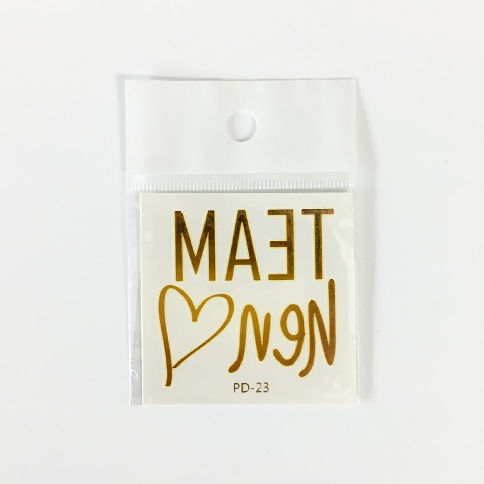 Team Bride Tattoo Sticker | Nicro Party