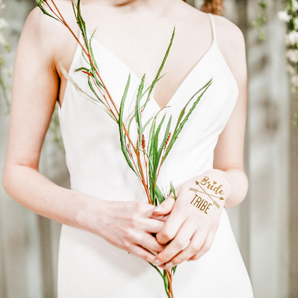 Team Bride Tattoo Sticker | Nicro Party