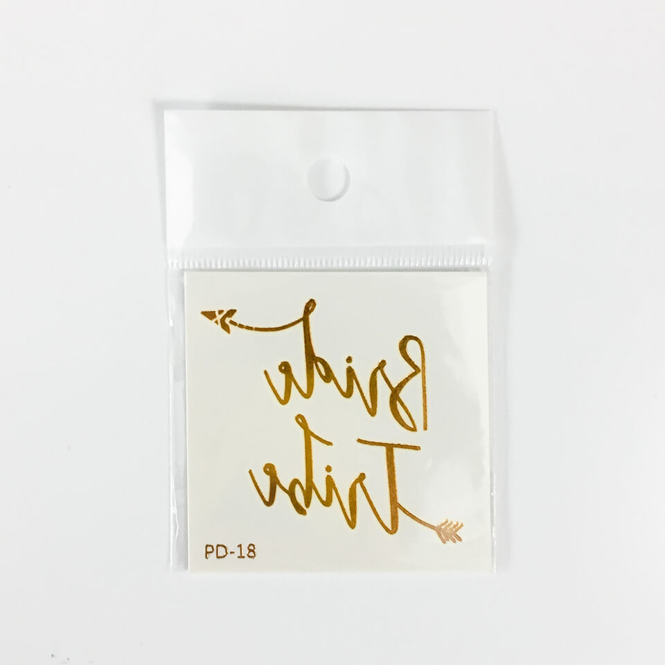 Team Bride Tattoo Sticker | Nicro Party