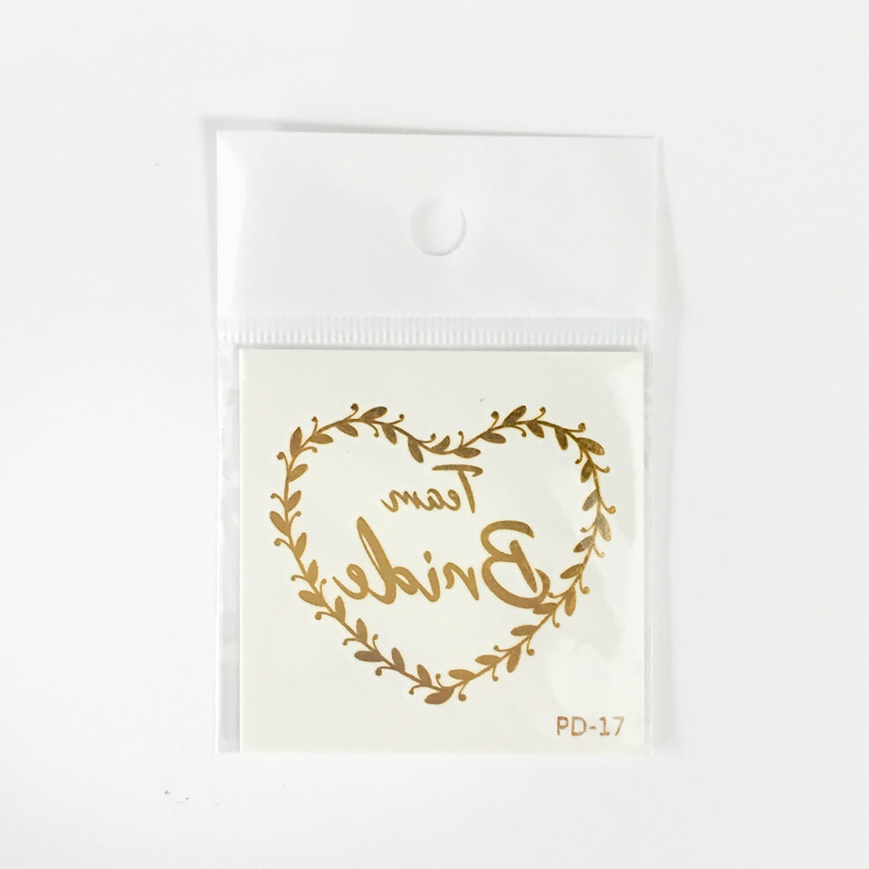 Team Bride Tattoo Sticker | Nicro Party