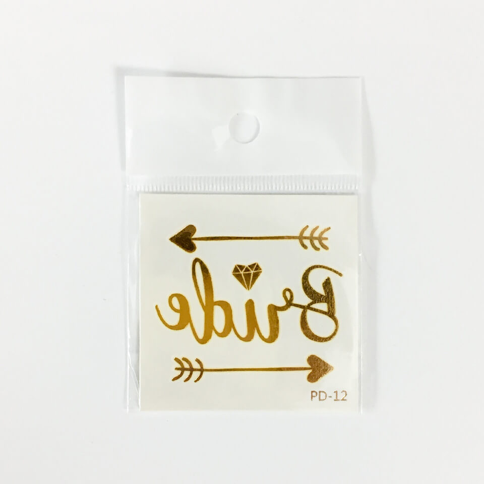 Team Bride Tattoo Sticker | Nicro Party