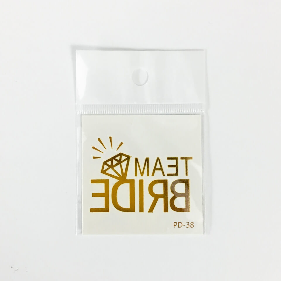 Team Bride Tattoo Sticker | Nicro Party
