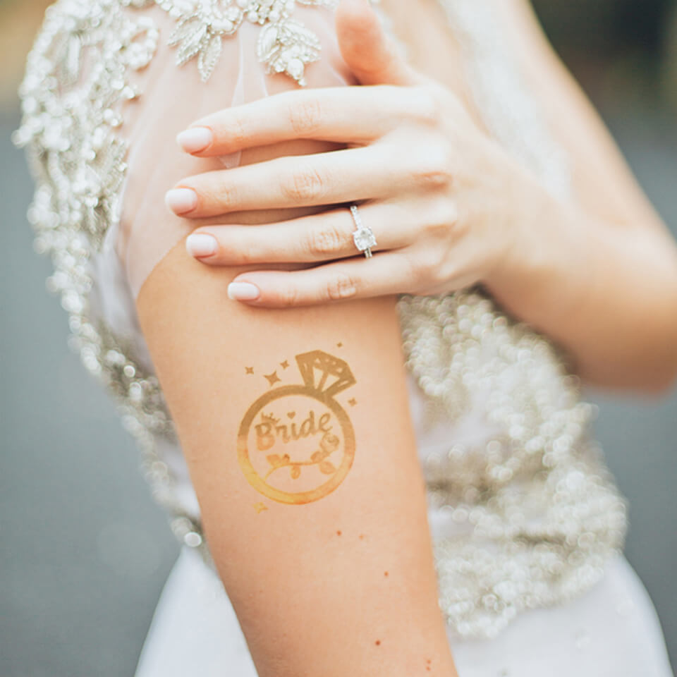 Team Bride Tattoo Sticker | Nicro Party
