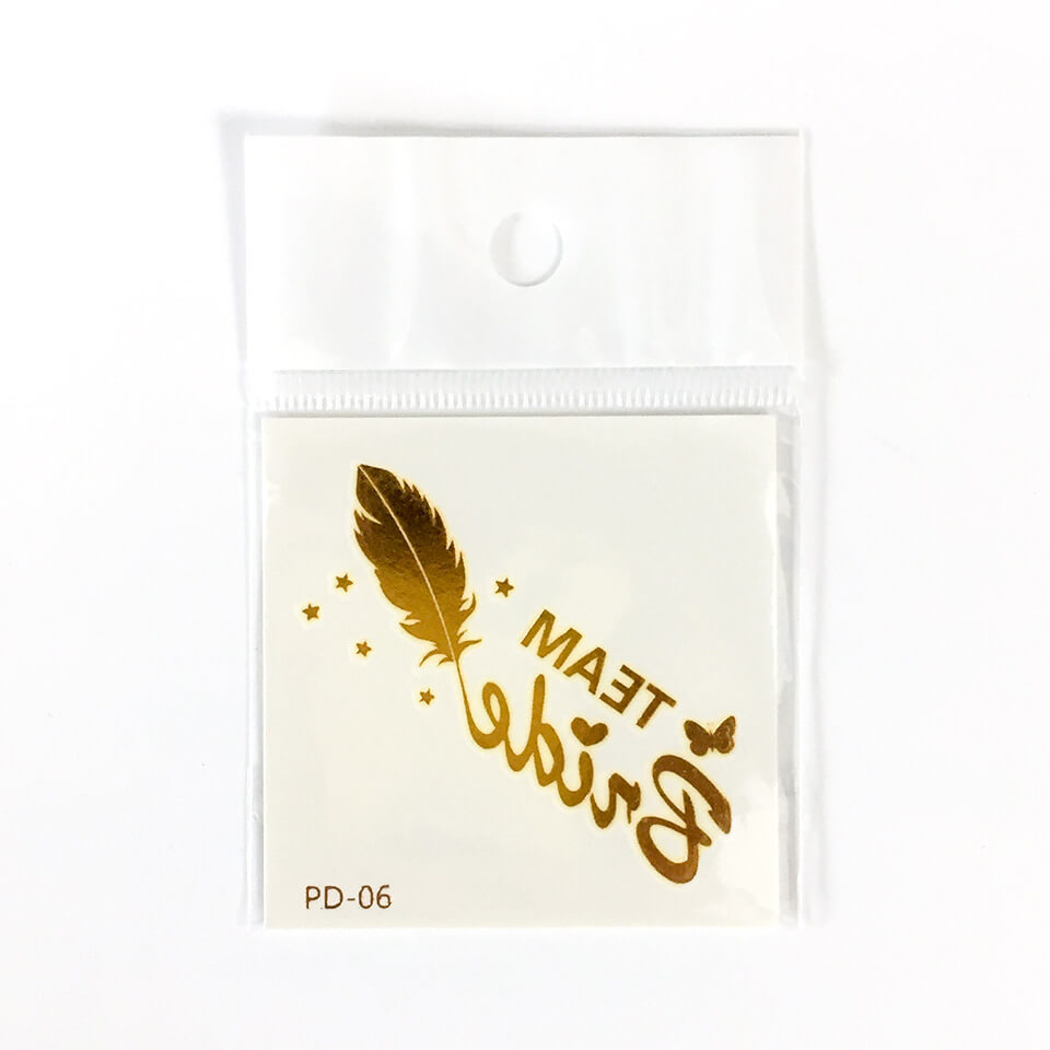 Team Bride Tattoo Sticker | Nicro Party